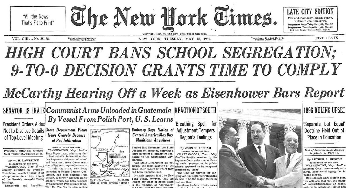 School Segregation Banned