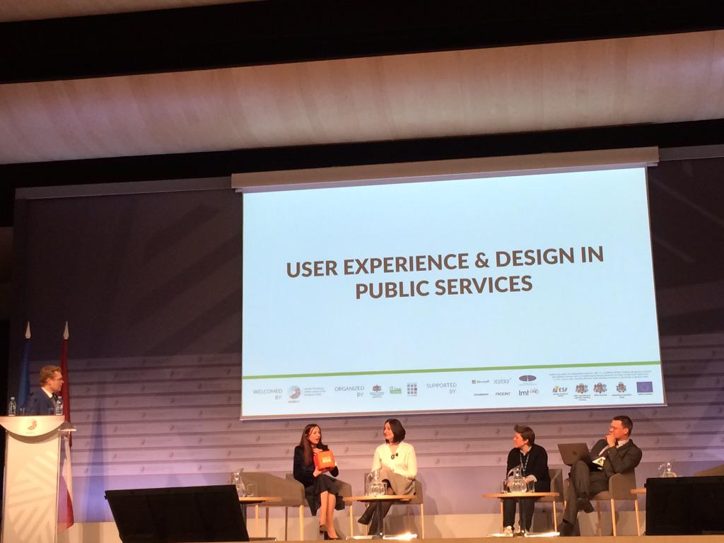 Last but not the least #panelldiscussion <a href="/Cont_ActRiga/">Cont_ActRiga</a> @eu2015lv about #UX role in public services #digitalworld