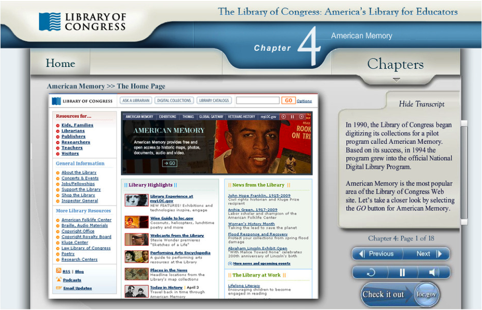 IDDinc's tweet photo. Our #interactive course for teachers and @librarycongress #ThankATeacher : http://t.co/RmwYT9ulQt http://t.co/xmVL7PQ26N