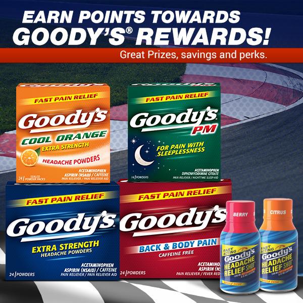 GoodysPowders's tweet photo. Sign up for the #GoodysRewards Program and start earning points towards #rewards & #prizes. http://t.co/zDZ5GOqlQT http://t.co/juJs51h8BD