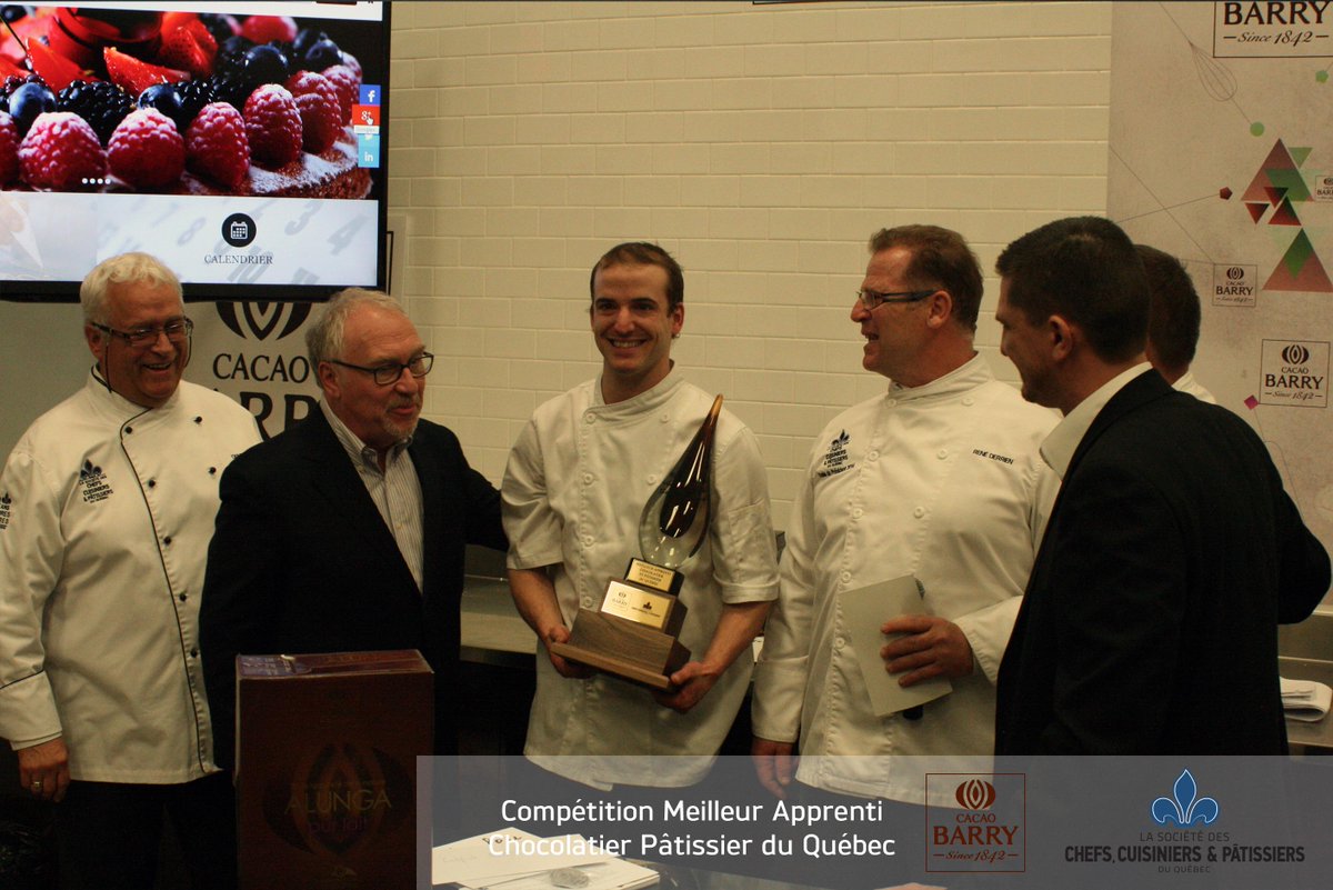 SCCPQ's tweet photo. Compétition Meilleur Apprenti Chocolatier Pâtissier du Québec http://t.co/oTDNwLl81t http://t.co/kyUJWujU60