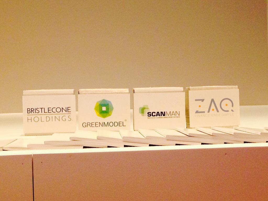 ZaqFinance's tweet photo. Four growth stage companies about to present #Innotribe http://t.co/eXwtsg50lh