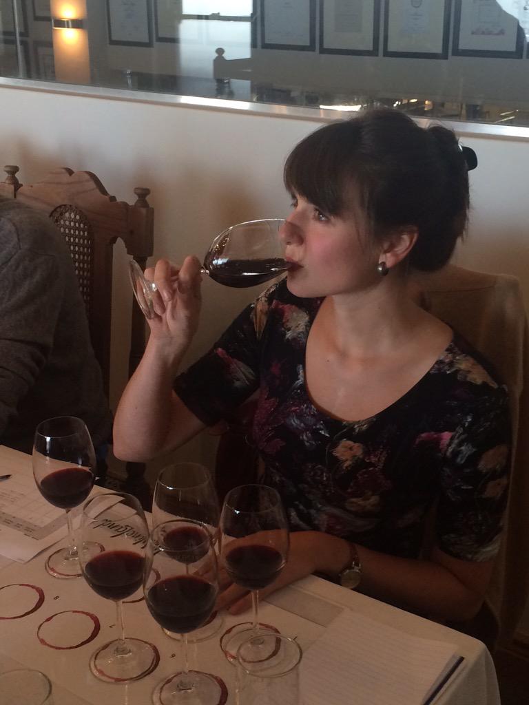 Which_Wine's tweet photo. Judges going through first flight @CathyMarston @JessicaSaurwein @WineLandSA http://t.co/4nVG7TebIH