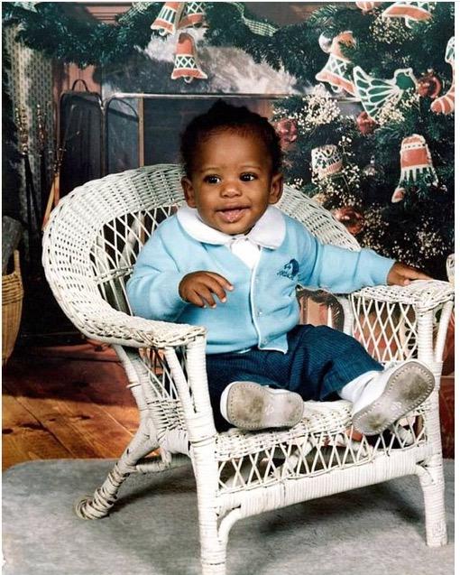 Happy birthday to Chris Paul! when he was 1! 