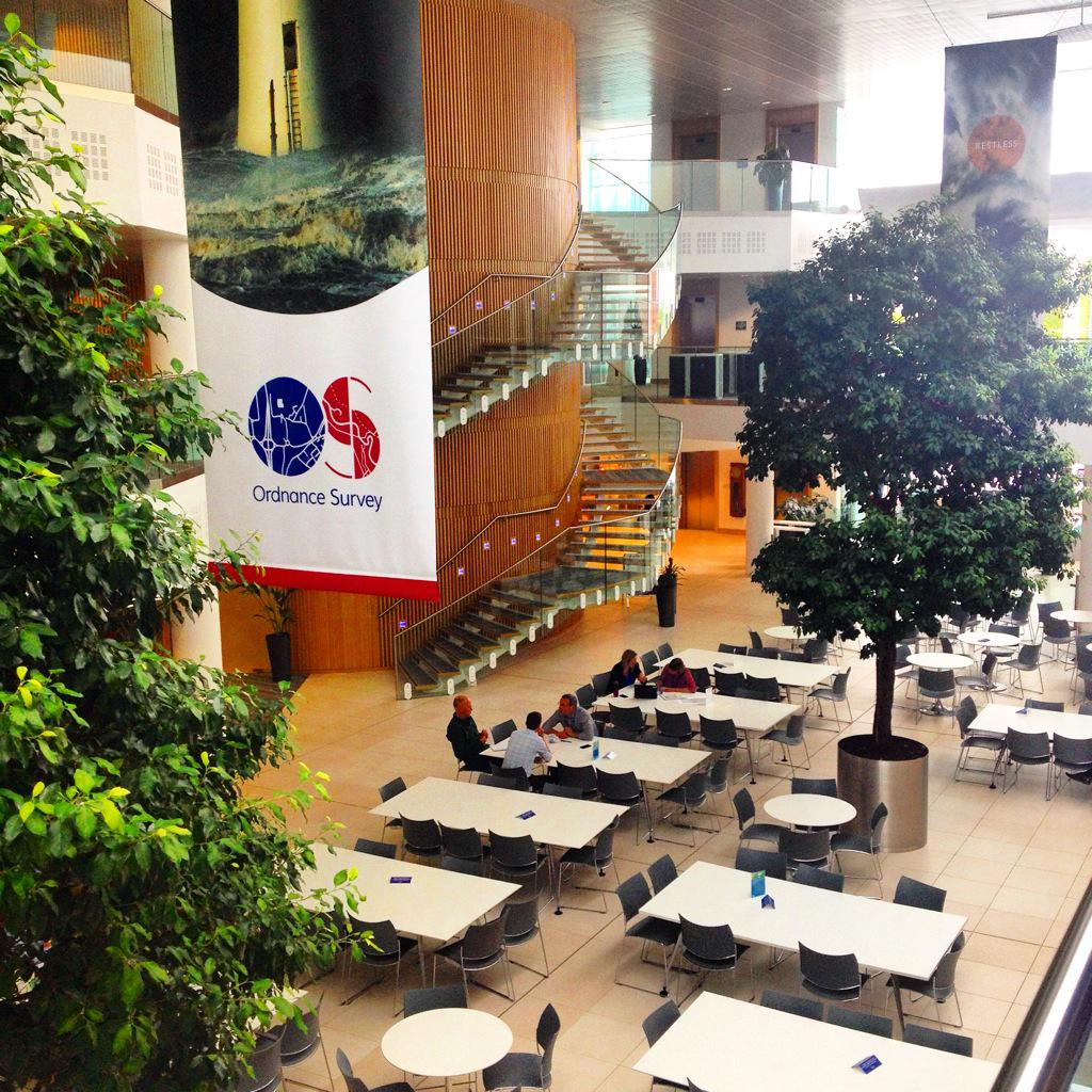 We're here at the Ordinance Survey HQ for the young enterprise County Final! :) #SOLontour #psyched