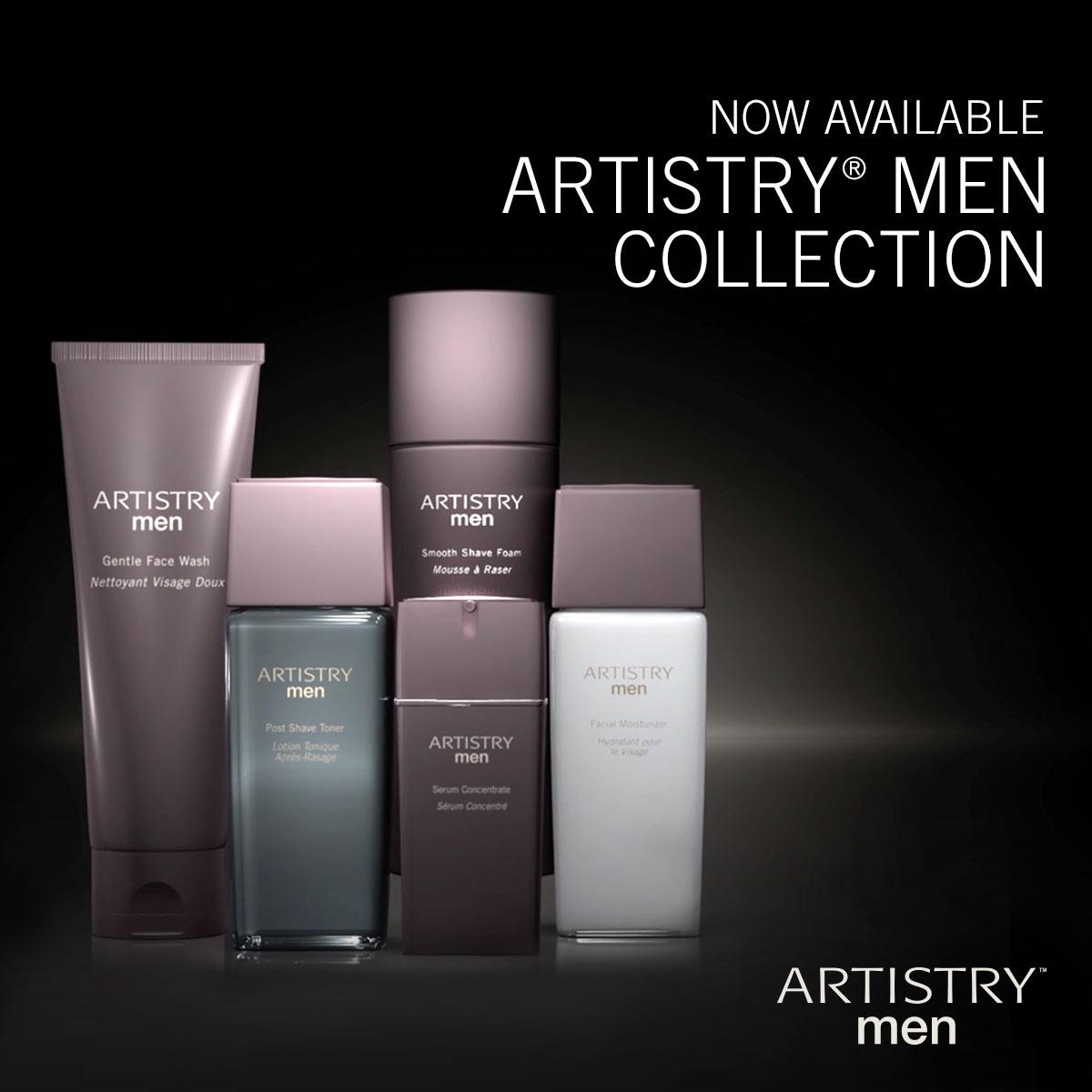 NOW AVAILABLE: #ArtistryMen Skincare System with Dermasync technology. Formulated for success! oak.ctx.ly/r/2xsoh