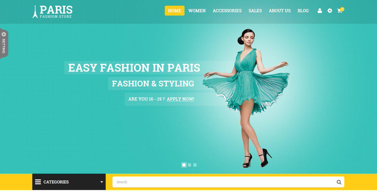 PrestashopThem's tweet image. Paris, Thème Prestashop Mode Femme - prestashop-daily.com/theme-prestash…