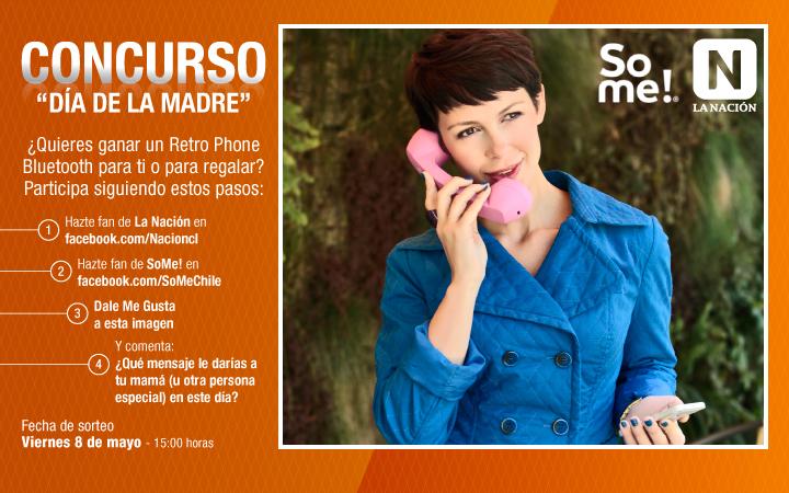 nacioncl's tweet photo. ¿Tienes FB? También puedes participar=> http://t.co/X67T9DTqP7 por uno de los estilosos #RetroPhone de @So_MeChile http://t.co/fPKZRj7wSY