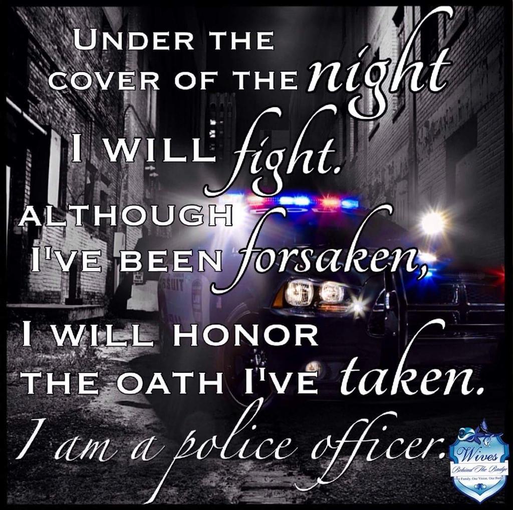 shield_magazine's tweet photo. Although I have been forsaken... #unitedwestand #WBTB I am a #police officer. #morethanabadge http://t.co/VannLqIS0g