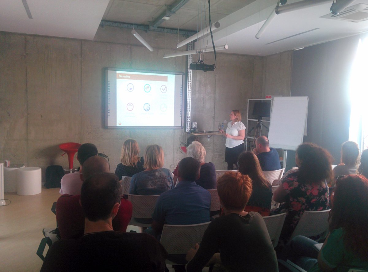 Sanela iz <a href="/FondacijaMozaik/">Fondacija Mozaik</a> predstavlja TechSoup program <a href="/Microsoft/">Microsoft</a> softverskih donacija za udruženja građana #ngoday