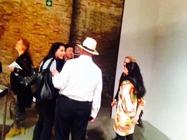 robertopinto23's tweet photo. Un pezzo di storia dell'arte: Marina Abramovic &amp; William Kentridge @biennaledivenezia http://t.co/agGgtZOC1m