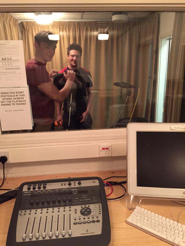 _ShareSquare's tweet image. In the studio recording voice overs for our @YIChallenge pitch video!! #YIC2015 #pitchin