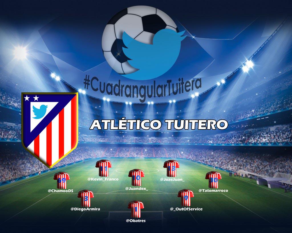 CuadrangularT's tweet photo. Esta es la nomina de @AtleticoTuitero para el 17 de mayo #CuadrangularTuitera http://t.co/to4RZJFlpS