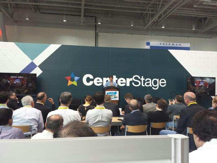 MDT_Mag's tweet photo. #DeanKamen speaks about #FIRST and #MedTech at #UBMboston! http://t.co/yDJsryUF9H