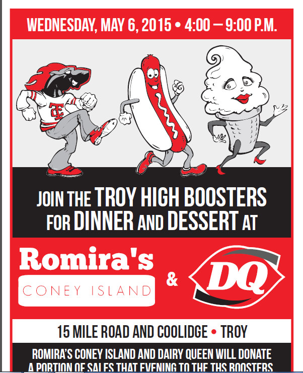 Join us tonight for some food and ice cream. 4-9 tonight! @Troy_AllNight15 <a href="/RAReducation/">Remo Roncone</a> <a href="/OfficialTCBands/">Troy Colt Bands</a>