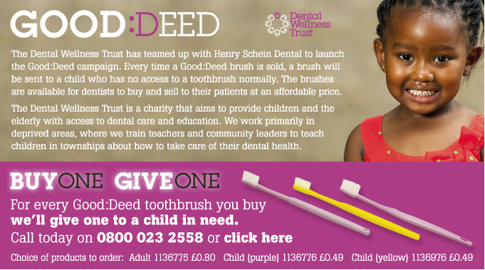 HenryScheinUK's tweet photo. Visit stand C42 at the @BDAconference 2015 & make a difference! @DentalWellTrust #Buyonegiveone #helpinghealthhappen http://t.co/XFKIJRZUDd