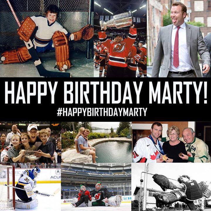 Happy Birthday Martin Brodeur!!   