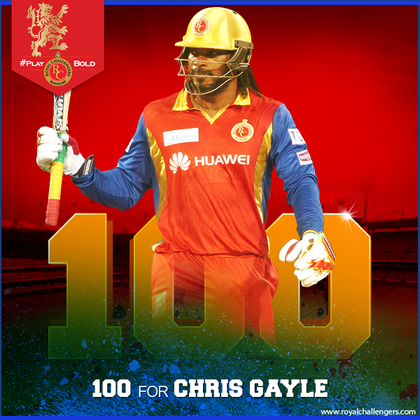 RCBTweets's tweet image. Hala @henrygayle! #RCB 148/1 after 14 overs 
#PlayBold #RCBvKXIP #PepsiIPL