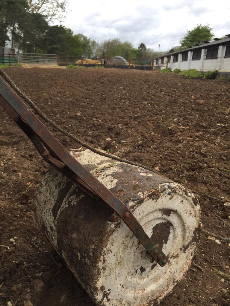 EOCFarms's tweet photo. Trying to get a nice seed bed so we can get a good grass paddock for sheep next year! #SheepPaddock #StudentPractical http://t.co/QFmyaOsx5D