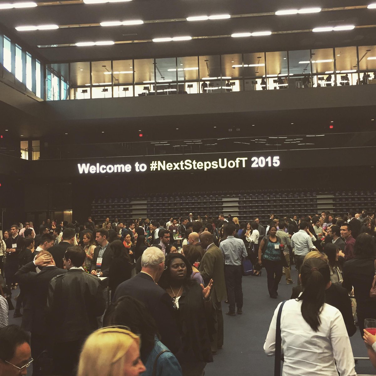 UofTCareerCtr's tweet image. On May 1 &amp;amp; 2, students, alumni &amp;amp; industry pros got together for #NextStepsUofT. Take a look: on.fb.me/1GZpbHO