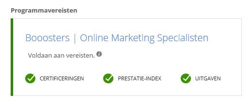 BooostersOnline's tweet photo. Trots! Booosters heeft de Google Partner badge verdiend. De erkenning van Google als betrouwbare partner! #adwords http://t.co/FzJ8QVlMmb