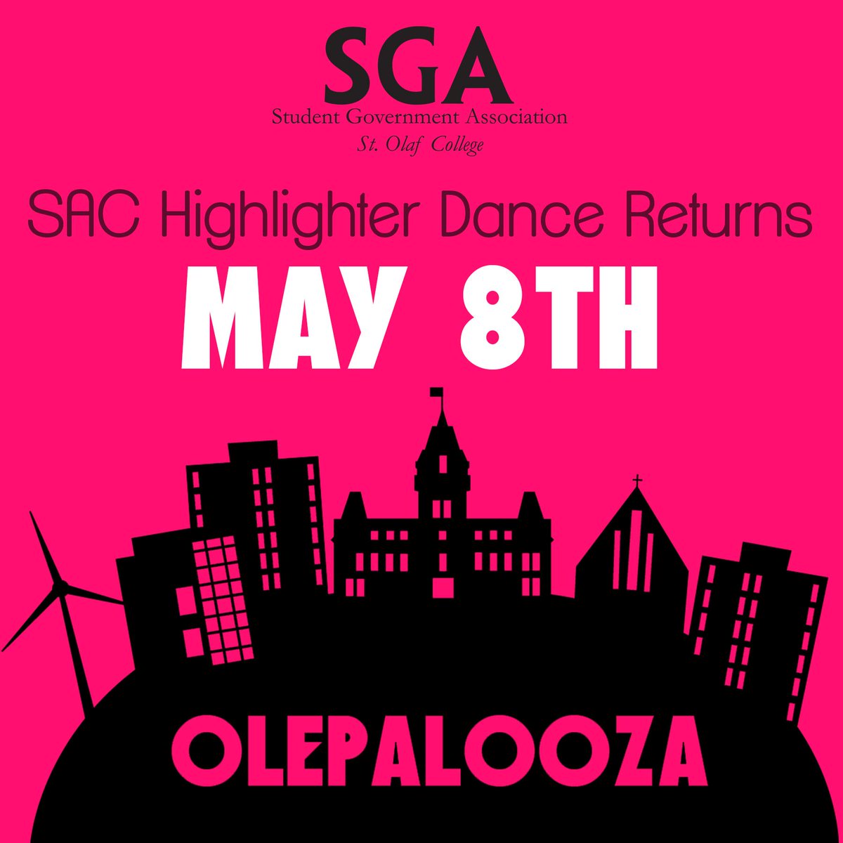 SGAStOlaf's tweet photo. RT to be entered into a drawing for a @StOlafSAC baseball cap before anyone else! Winner announced Thurs. #olepalooza http://t.co/hZ1a8NPCQZ