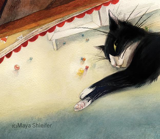 MayaShleifer's tweet photo. It's always a joy to draw cats #illustration #cats #picturebooks http://t.co/MFfRIxRRhU
