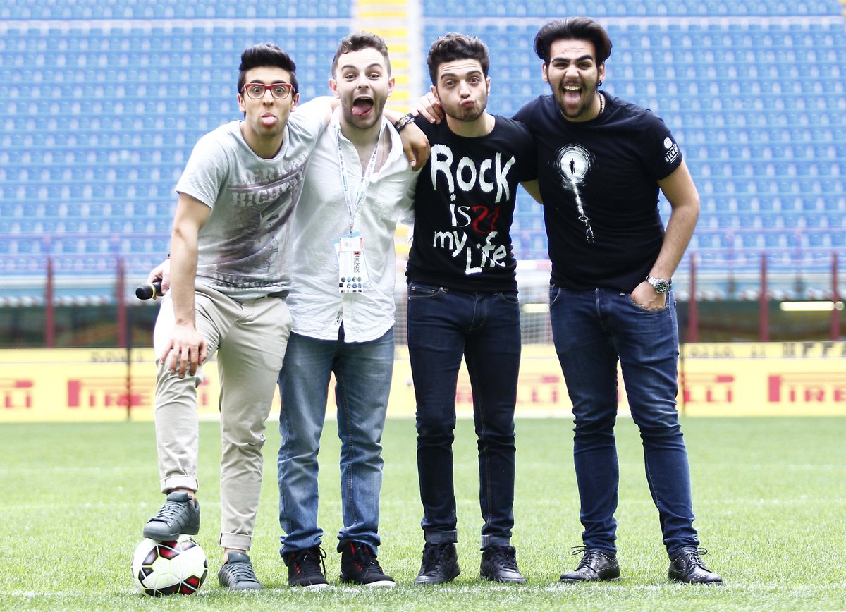 MatchforExpo's tweet photo. Al #MatchForExpo è stato un piacere ascoltare dal vivo @IlVolo e @fragolaofficial! Grazie ragazzi! http://t.co/nUBvh9j9RY