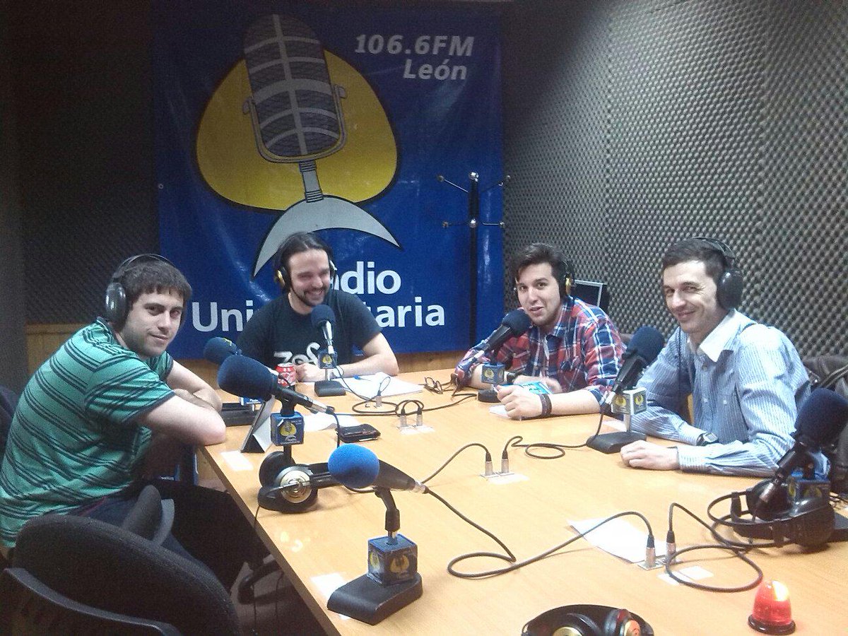 RadioUnileon's tweet photo. Se huele, se siente, se percibe en el ambiente... ¡@ridersfm al completo! http://t.co/oVUp2FnDGU