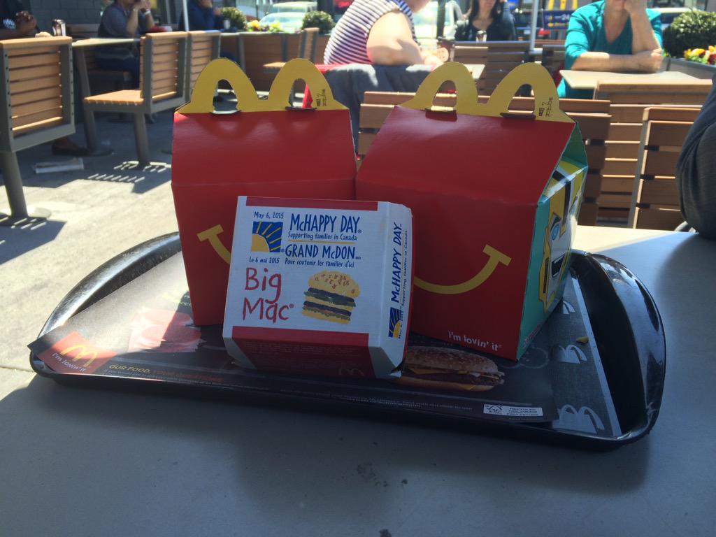 donttellchell's tweet photo. Happy McHappy Day!!! #McHappyDay http://t.co/AGIKIdKS6p