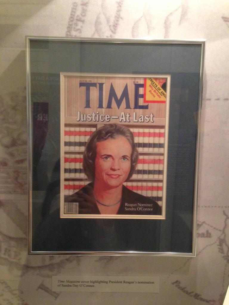 sbeaton2015's tweet photo. Sandra Day O'Conner was the first woman Supreme Court Justice. #dcskylion http://t.co/Q1Sok7s9Fj