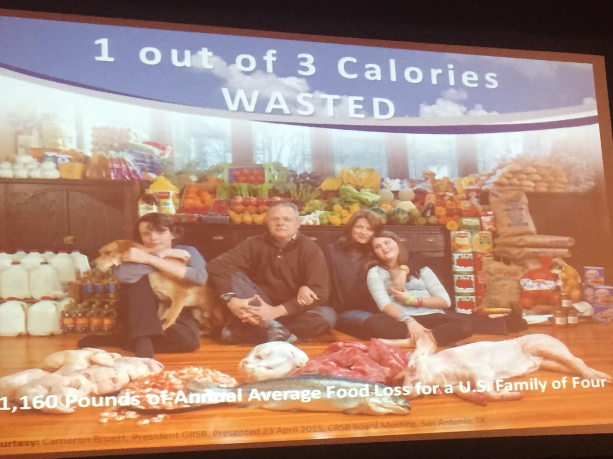 kylivestock's tweet photo. 1 out of 3 calories is wasted, most of it before it leaves the farm in 3rd world countries #aaa15 http://t.co/S9Cz40pCHt