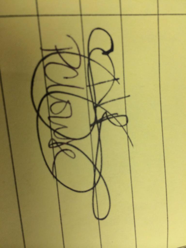 srabeaty's tweet photo. The joys of signing a senior sheet after Mrs. Riensche. #hiddensignature http://t.co/IqiUsAQIqU