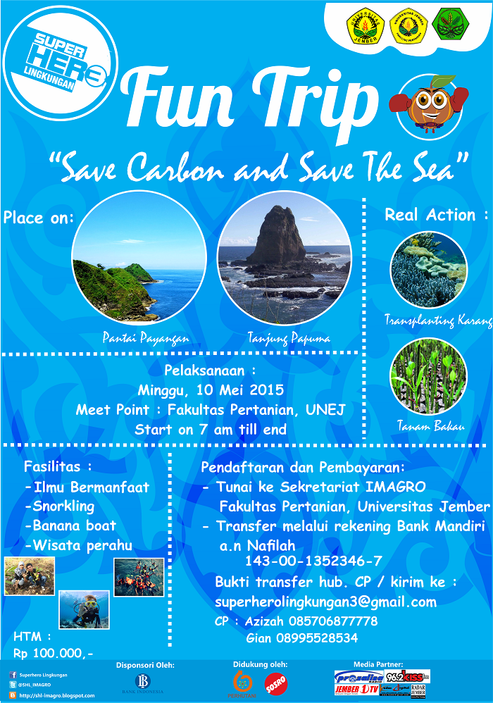 satu lagi acara Super Hero Lingkungan yang gak kalah seru dan manfaatnya..
