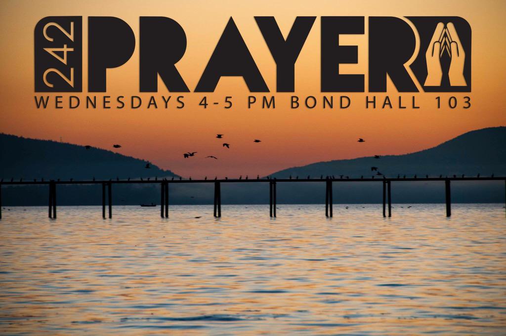 THE242WWU's tweet image. Come pray with us TODAY! Bond Hall 103. 4-5PM. This happens every Wednesday! #the242wwu #PrayerHasPower