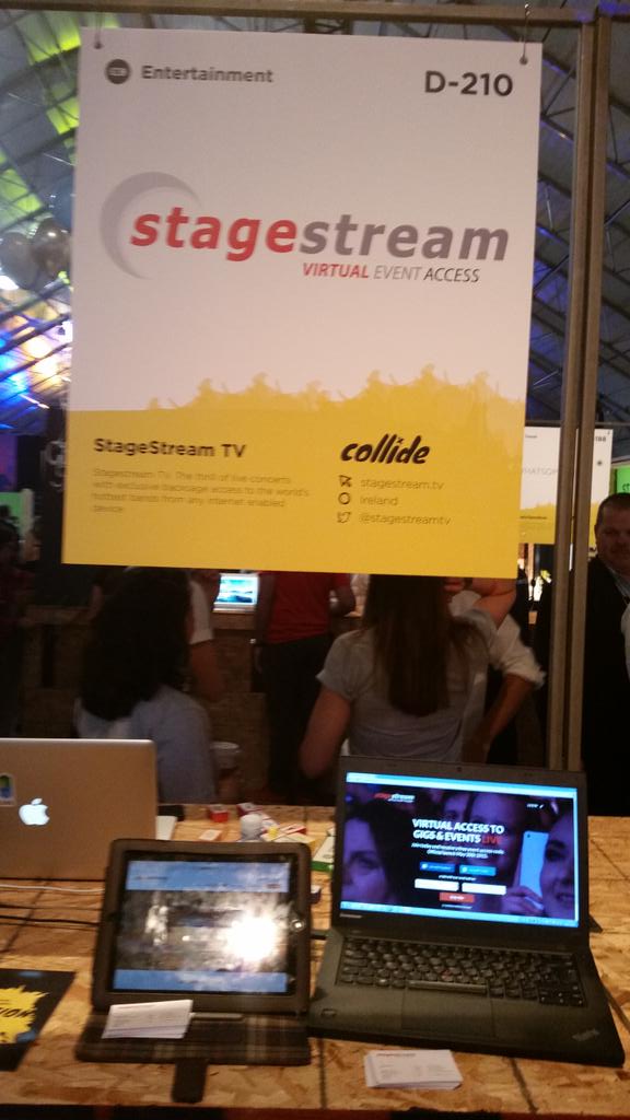 stagestreamtv's tweet photo. All ready to go at #CollisionConf good luck to everyone exhibiting http://t.co/IgmHrHfDZD