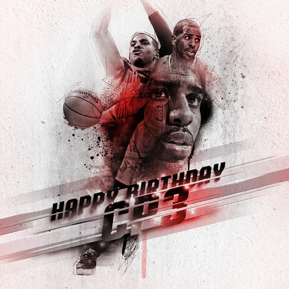 HAPPY BIRTHDAY Chris Paul!  