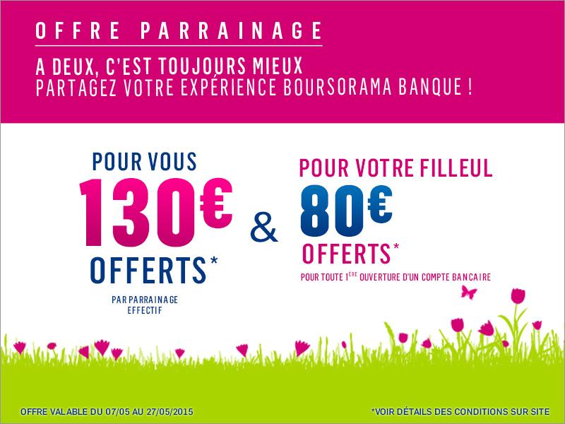 Boursorama's tweet photo. Clients Boursorama, profitez et faites profiter de notre offre parrainage ! Cliquez ici : http://t.co/ziTw45w3HT http://t.co/9zPQPlDX7Y