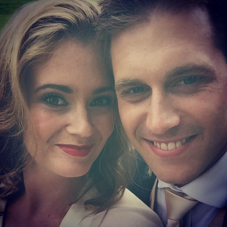 AislingOSull88's tweet photo. A little behind the scenes shot of today's hubby and I! #bridalshoot #ballyseedycastle @kponseel @Upfrontmodels http://t.co/ntL8JaaV13