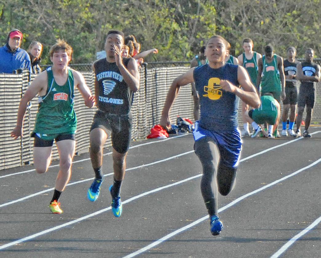 CSEPreps's tweet image. State qualifier Elijah Morton (100, 200) has officially committed to Eastern Mennonite University.