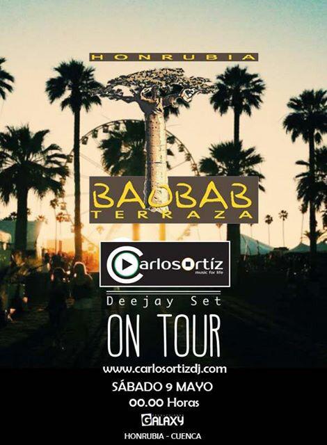 Sab9 Mayo @carlosortiz en <a href="/BaobabHonrubia/">  ➡ BAOBAB HONRUBIA⬅</a> #wintertour2015 no faltéis!!