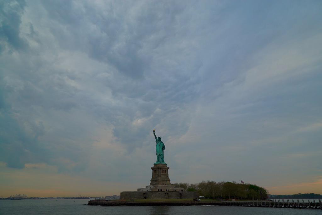 bhphoto's tweet photo. Lady Liberty! Photo from last nights #OPTIC2015 Canon Cruise! http://t.co/4kYR9qVQ5T