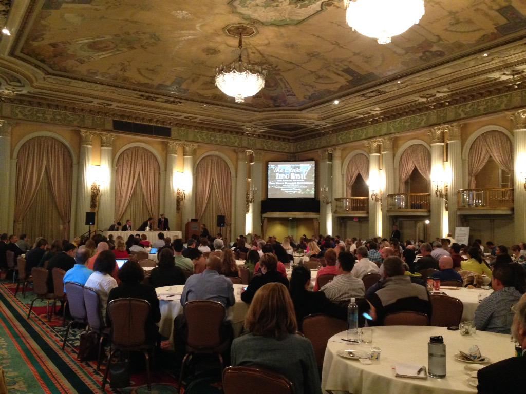 WorldCentric's tweet photo. Excited to be a sponsor of the @ZeroWasteBiz conference! Thanks to the mayor of LA for kicking the day off! http://t.co/xOsP1abRFG