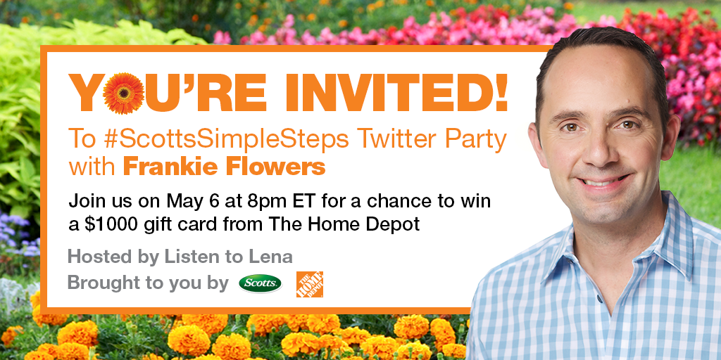 HomeDepotCanada's tweet photo. Need some gardening inspiration? Join the #ScottsSimpleSteps Party tonight at 8pm EST! RSVP: http://t.co/mWClpTbY8N http://t.co/u1mJr5vRYw
