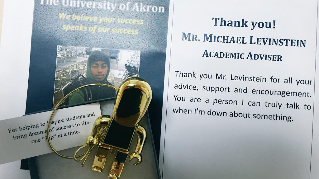 mikelev's tweet photo. I'm an award winning advisor! #uasuccess #uakron http://t.co/KSXqfKH0vL
