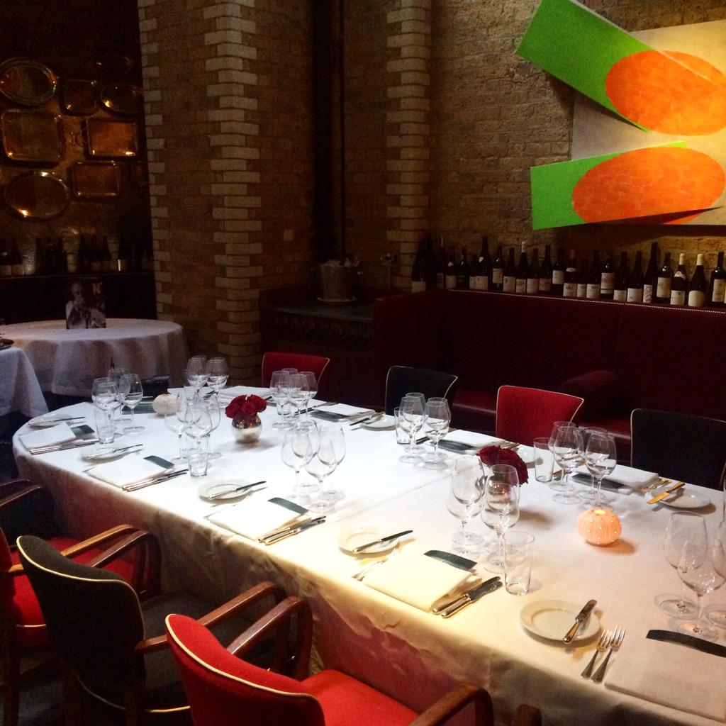 Ready for tonight's dining event at <a href="/BoundaryLDN/">Boundary London</a>, a beautiful restaurant hidden three floors down in East London