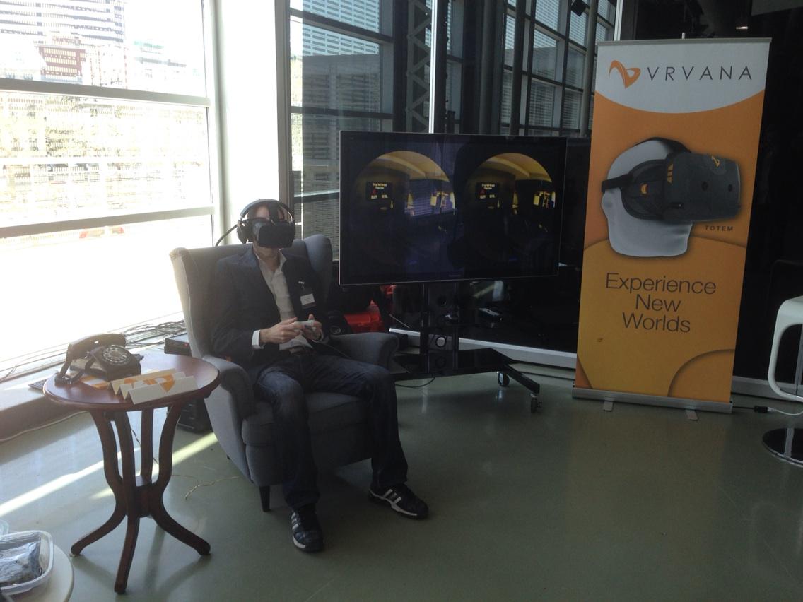 Vrvana's tweet photo. Come plug yourself into The Matrix at eComMTL ! #VRRules http://t.co/fPanLI5pTI