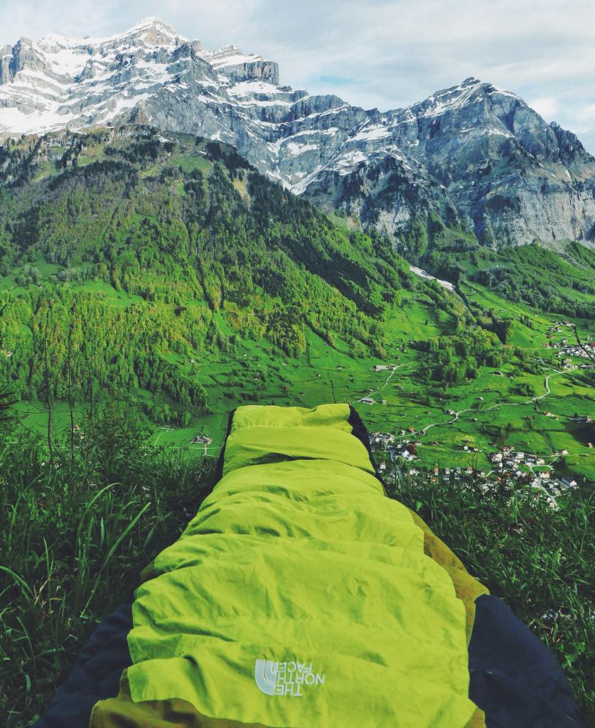 thenorthface's tweet photo. Mystic mountain mornings. Team athlete @robheule finds green pastures while skiing in Switzerland #neverstopexploring http://t.co/1NjFMZtRlw