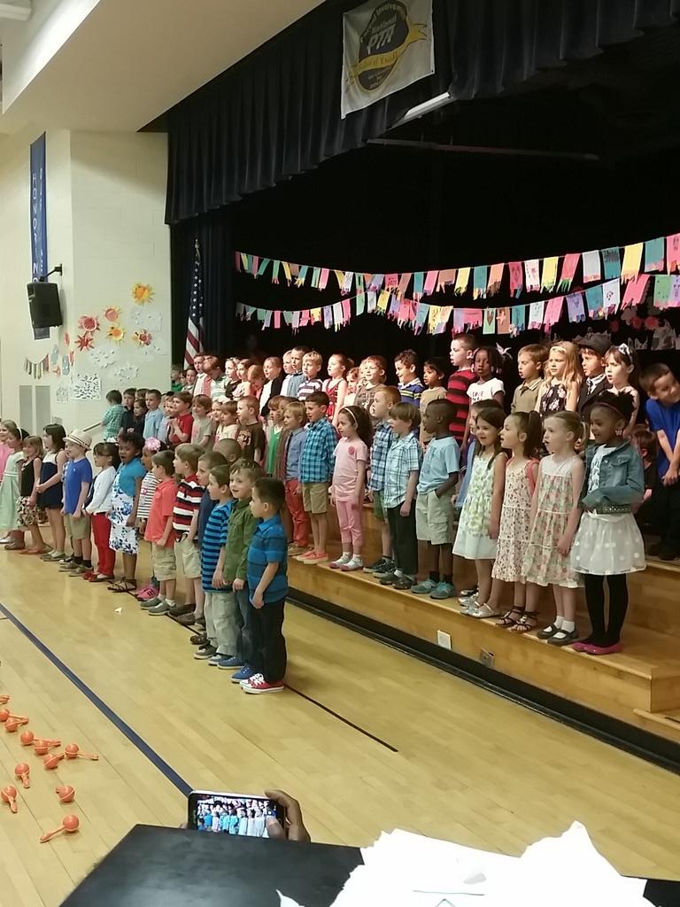 ENFIELD_SDST's tweet photo. First performance on our Trip Around the World #EnfieldFOA @ENFIELD_SDST http://t.co/POIqPmN6f4