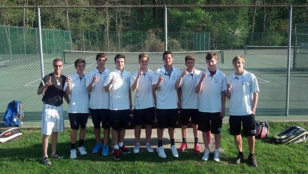 MahwahHS's tweet photo. MHS Tennis is the 2015 Patriot Division Champion. Today's win over WW completes 8-0 div. record.
Way to go T-Birds! http://t.co/d5DlTMdXUK